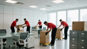 Office Furniture Movers: How Proper Labeling Prevents Chaos in Workstations and File Rooms