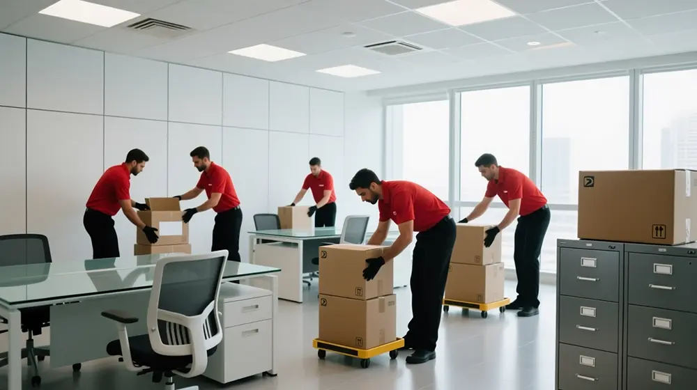 Office Furniture Movers: How Proper Labeling Prevents Chaos in Workstations and File Rooms