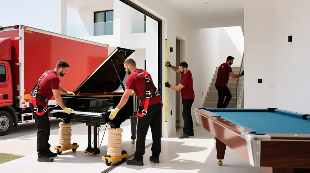 Piano & Pool Table Movers Dubai: Gear, Crew & Access Guide