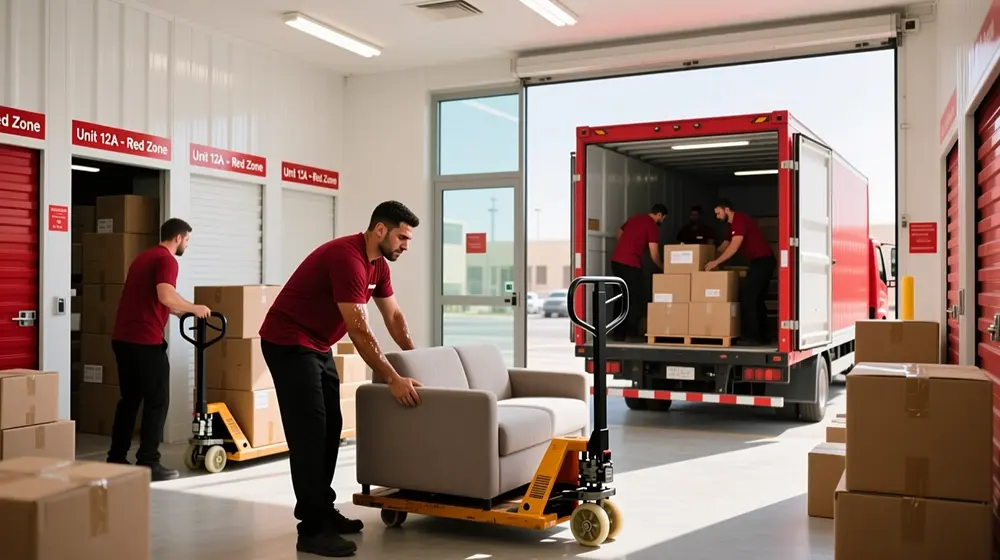 Move + Store Short-Term Storage Relocation in Dubai