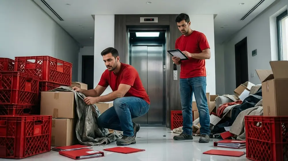 Mistake 2: Treating service elevator booking and loading access as move-day tasks