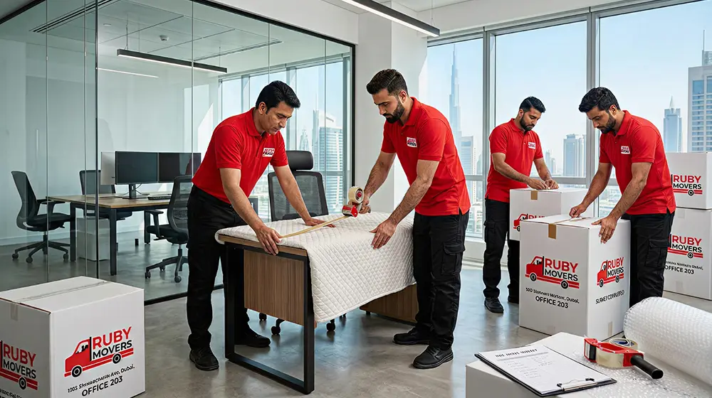 Office furniture movers in Dubai