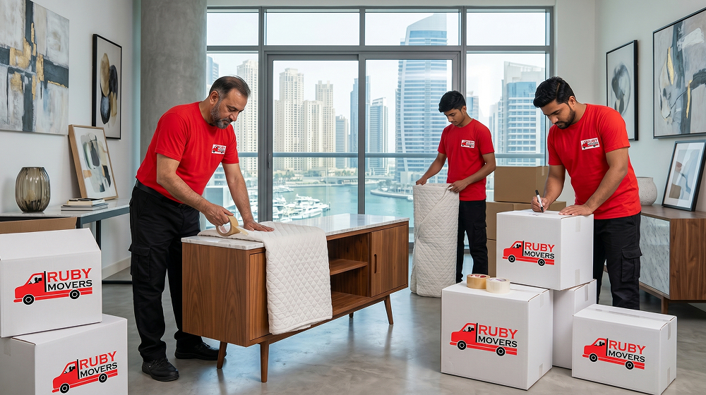 Apartment movers in Dubai Marina