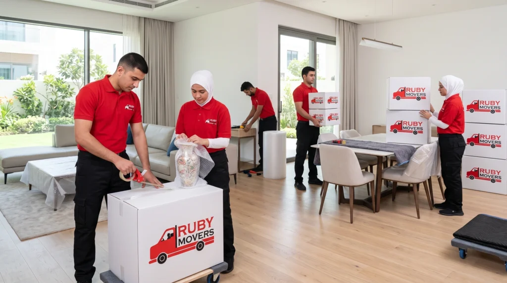 fragile item movers villa Dubai