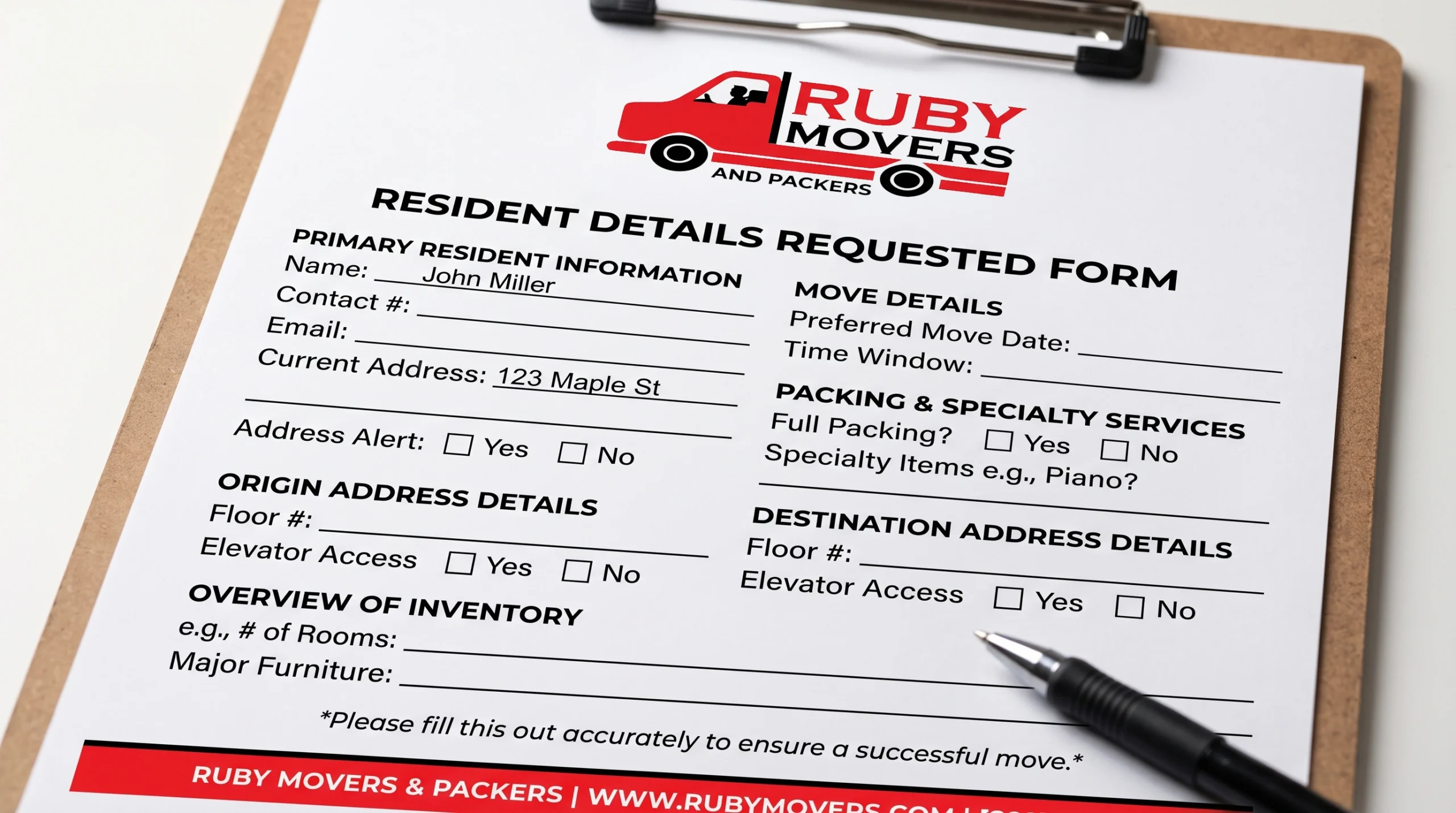 villa move permit documents Dubai