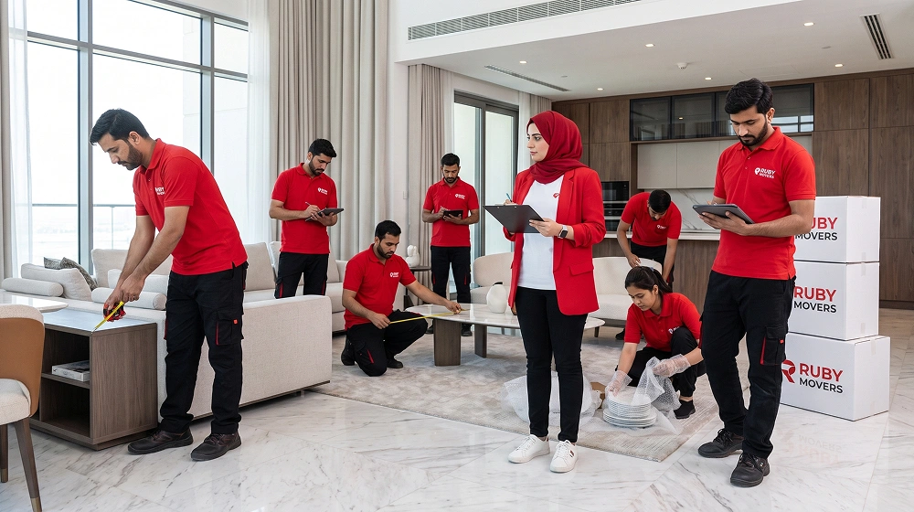 villa moving survey in Dubai