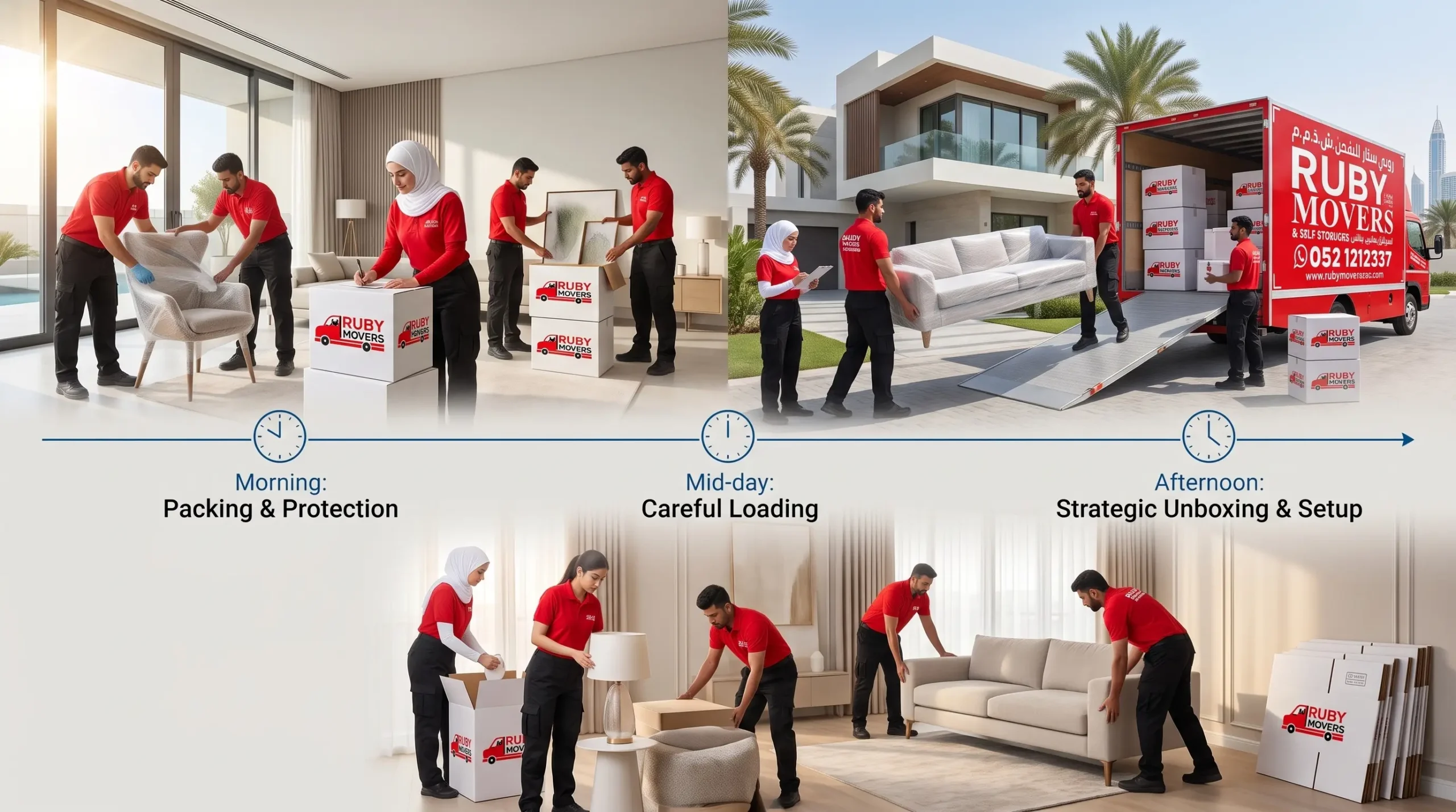 villa setup after moving Dubai