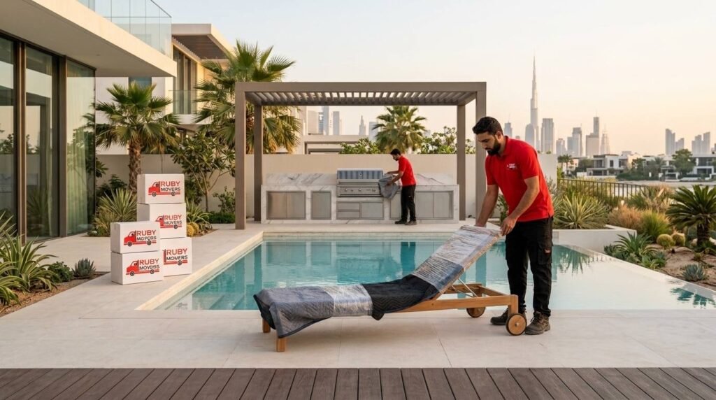 outdoor kitchen movers dubai
