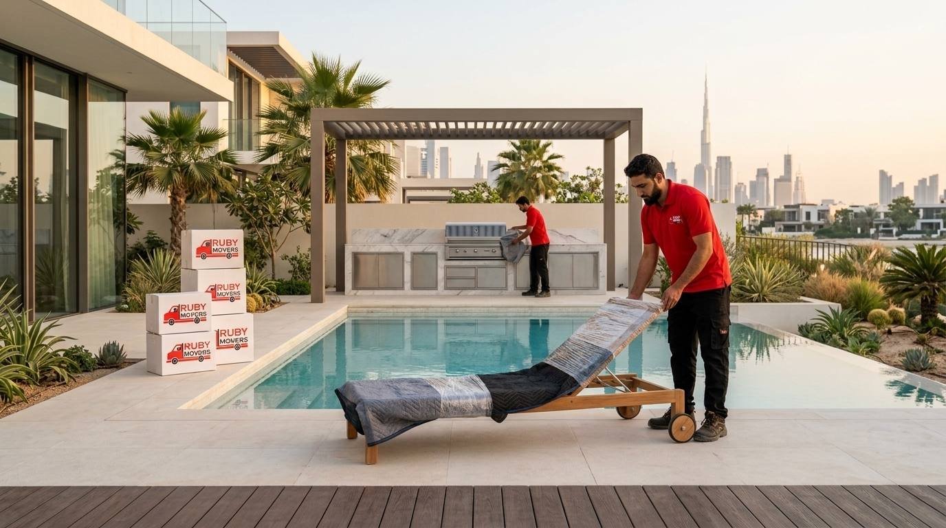 outdoor kitchen movers dubai