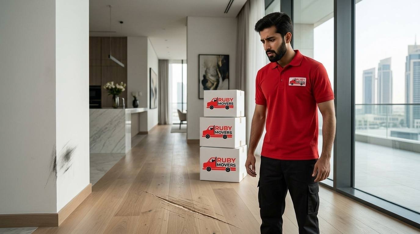 villa move out damage deposit dubai