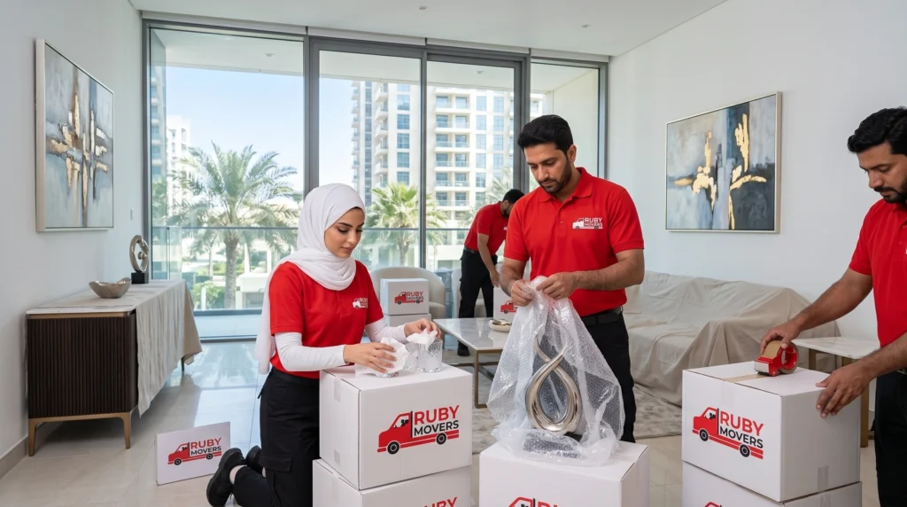 unpacking service dubai