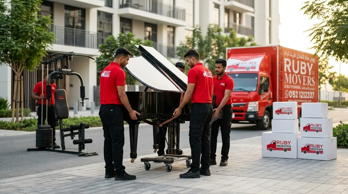 piano movers dubai villa