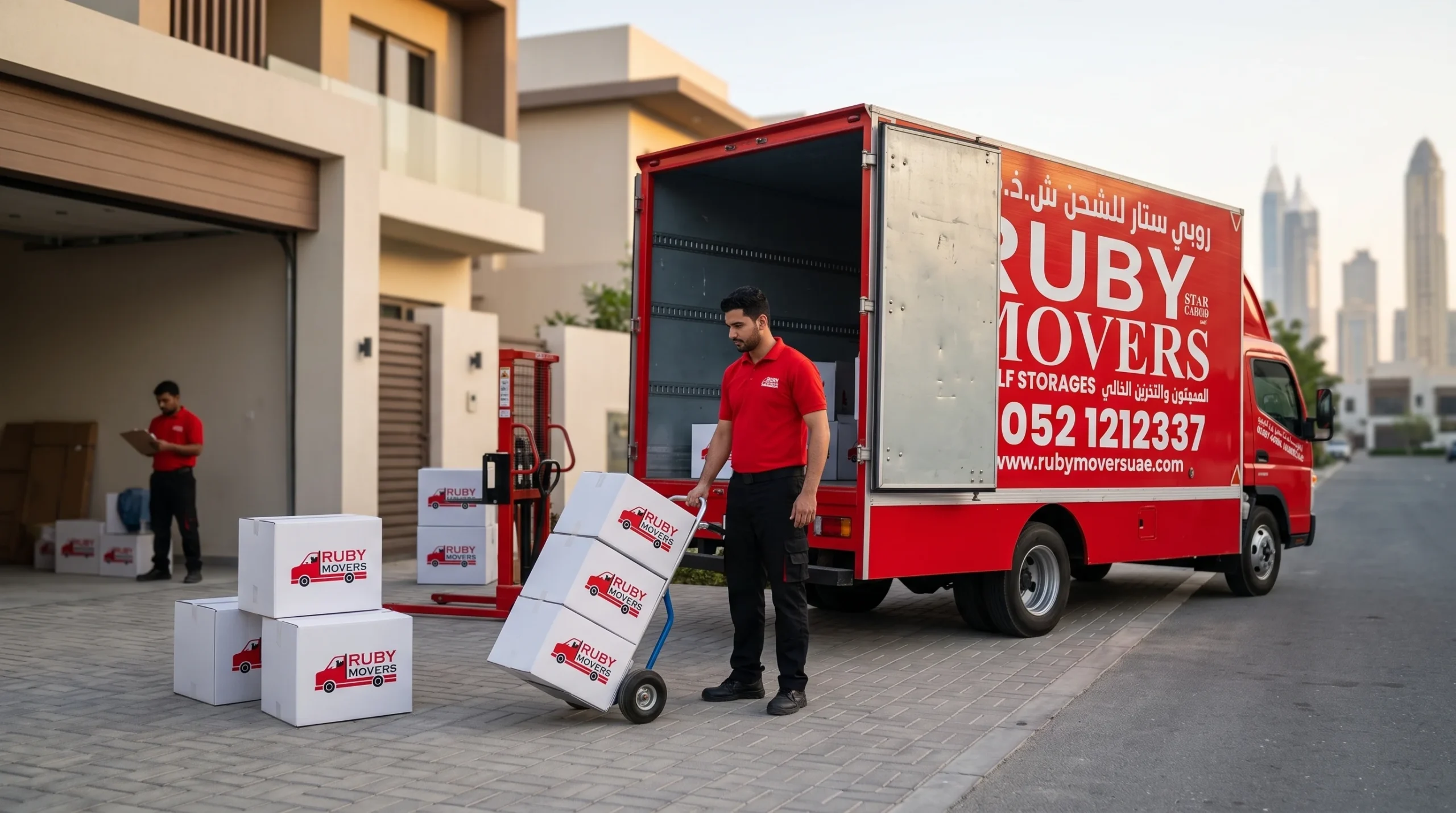 ruby movers villa moving process